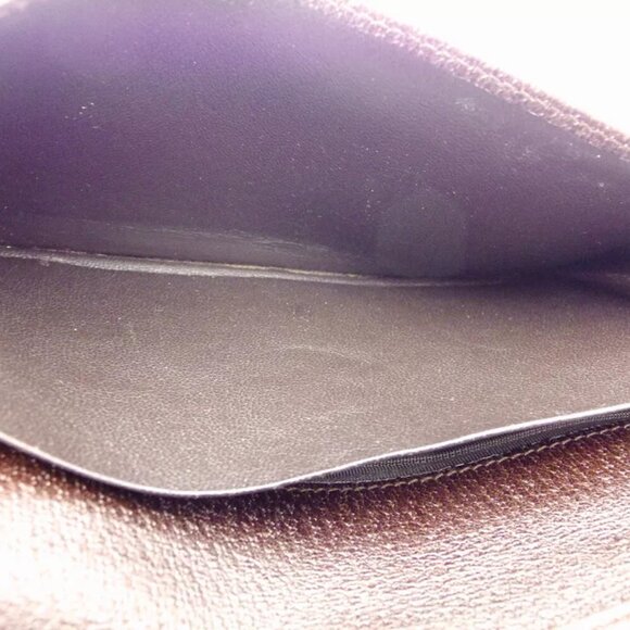 GUCCI wallet GG pattern beige canvas ?~ leather Authentic used C3841 - Picture 8 of 9